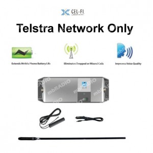 Cel-Fi GO TELSTRA MOBILE PHONE SIGNAL BOOSTER, 3G/4G, HOME or VEHICLE + 7.5dBi HI-GAIN ANTENNA