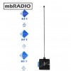 RFI AP454-3G ON-GLASS WHIP ANTENNA & MOUNT (400-520MHZ) INCLUDES CUTTING CHART